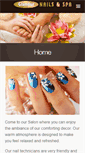 Mobile Screenshot of glamournailspasantaclarita.com